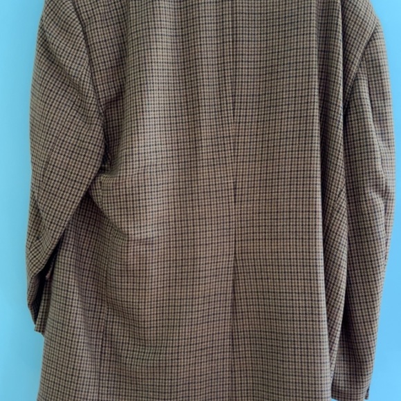 Vintage Burberry Houndstooth Sports Coat - Picture 5 of 11
